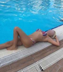 Vücut ölçüleri muhteşem olan Melis